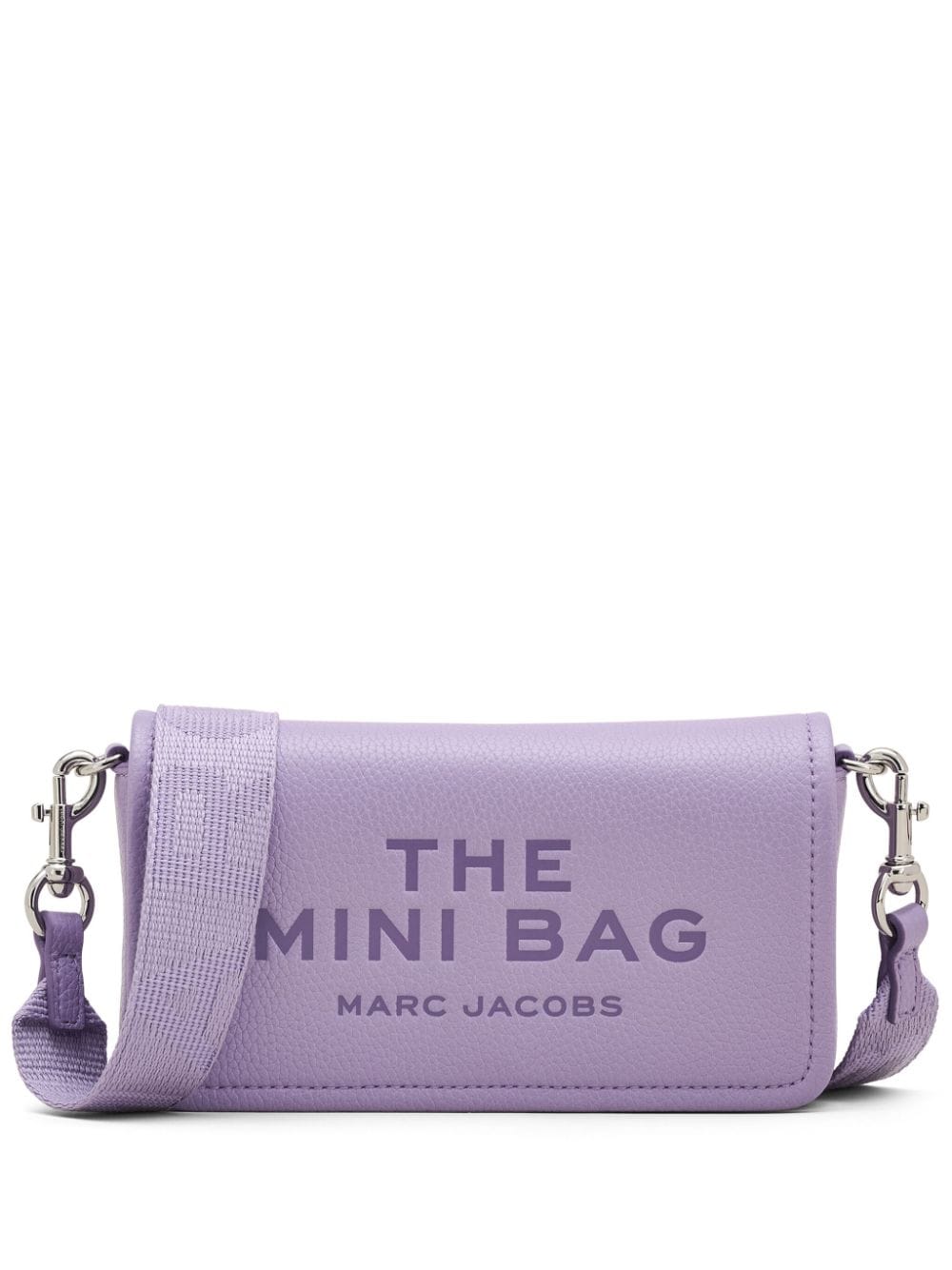 The Leather Mini crossbody bag - 533 lilac