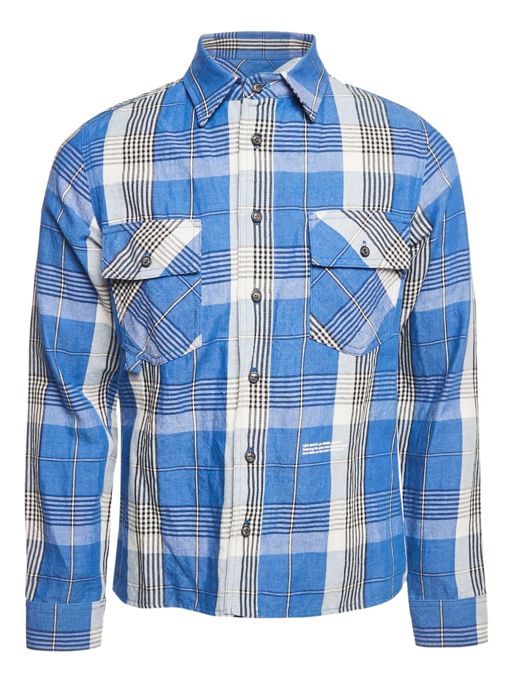 Checked shirt - Blue