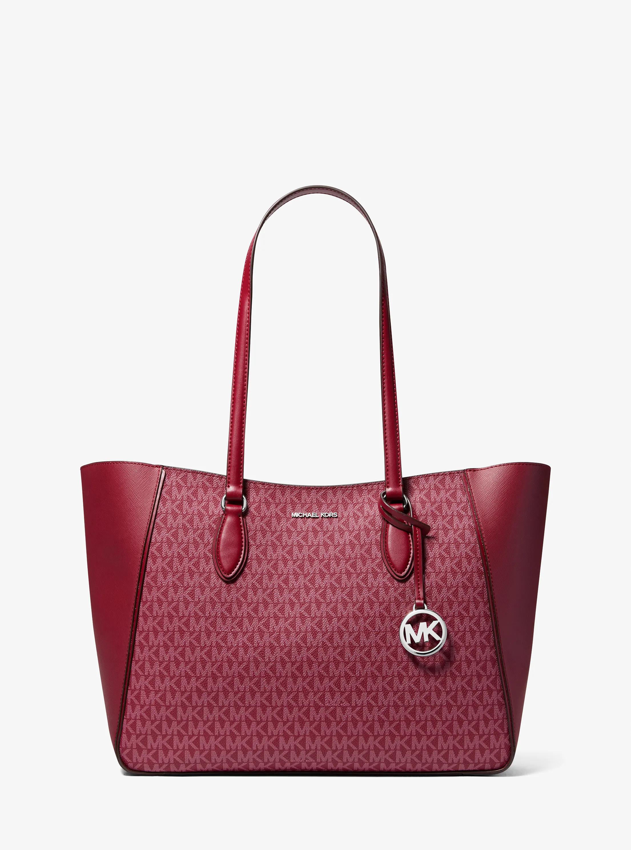 Jet Set Travel Large 3-in-1 Signature Logo Tote Bag in Red - One Size