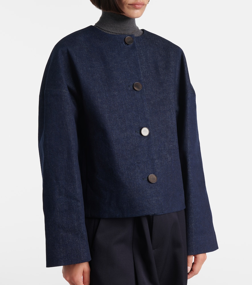 Dev cropped denim jacket