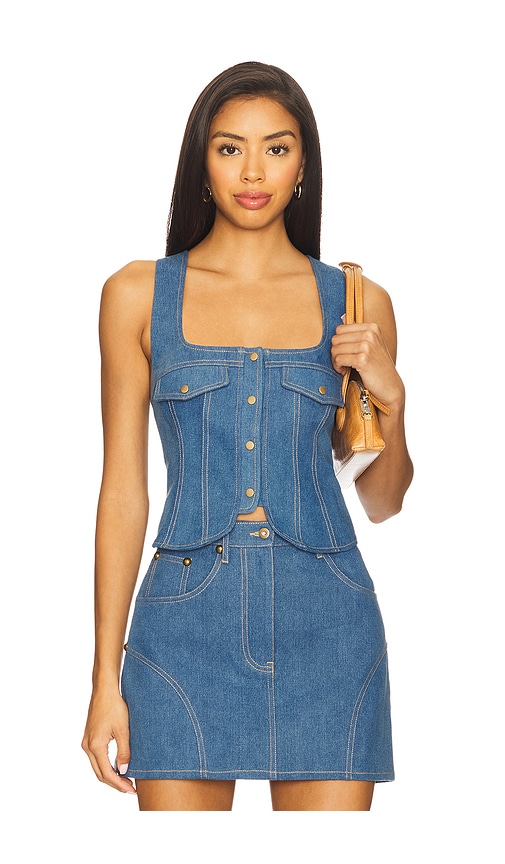 Lovers and Friends top Mira en Blue.  S. Also en