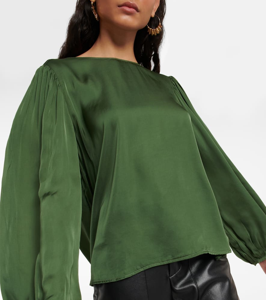 Leila satin top
