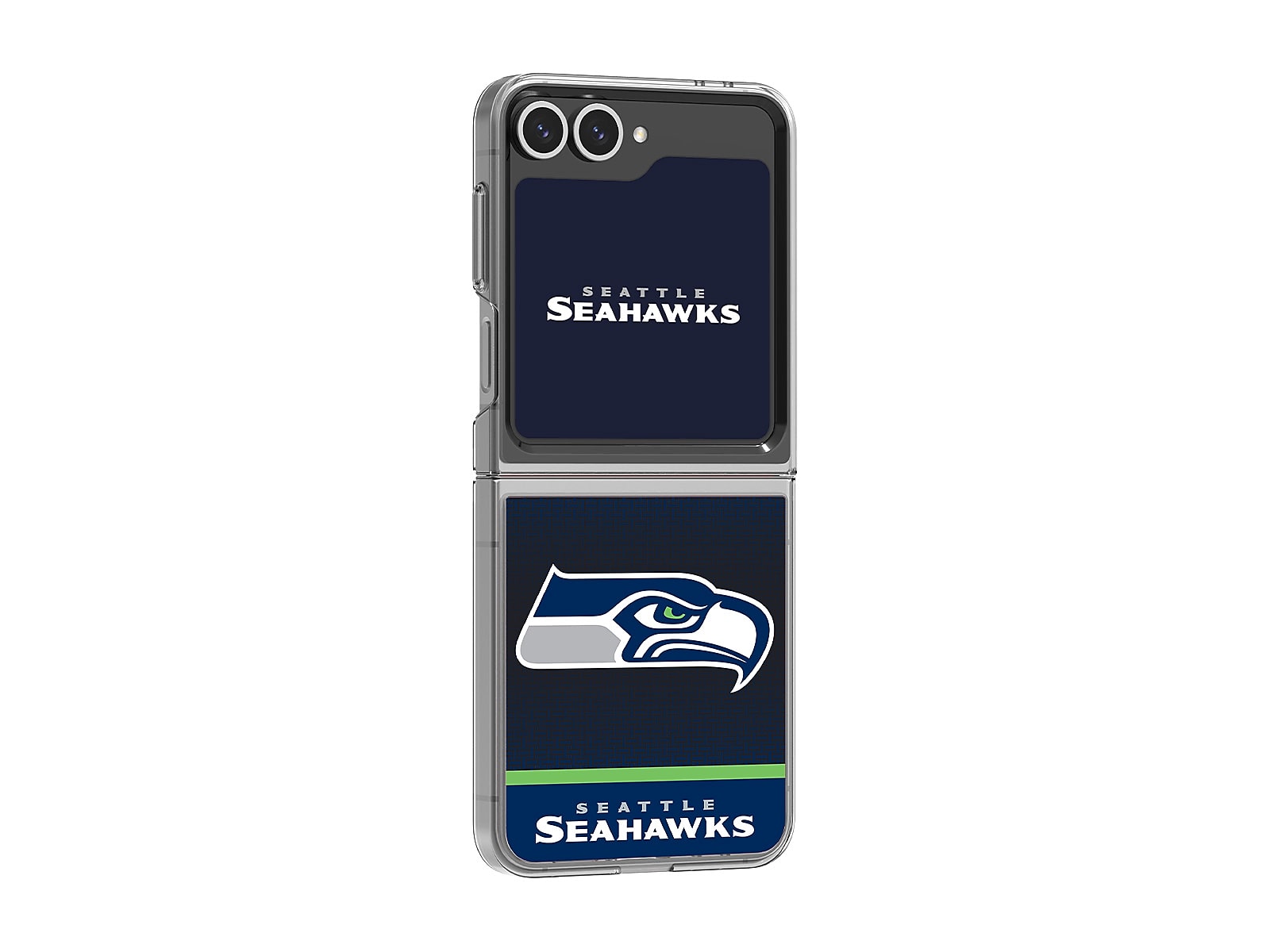 Seattle Seahawks Galaxy Z Flip6 Flipsuit Case & Card(GP-KNFLSSENF1)
