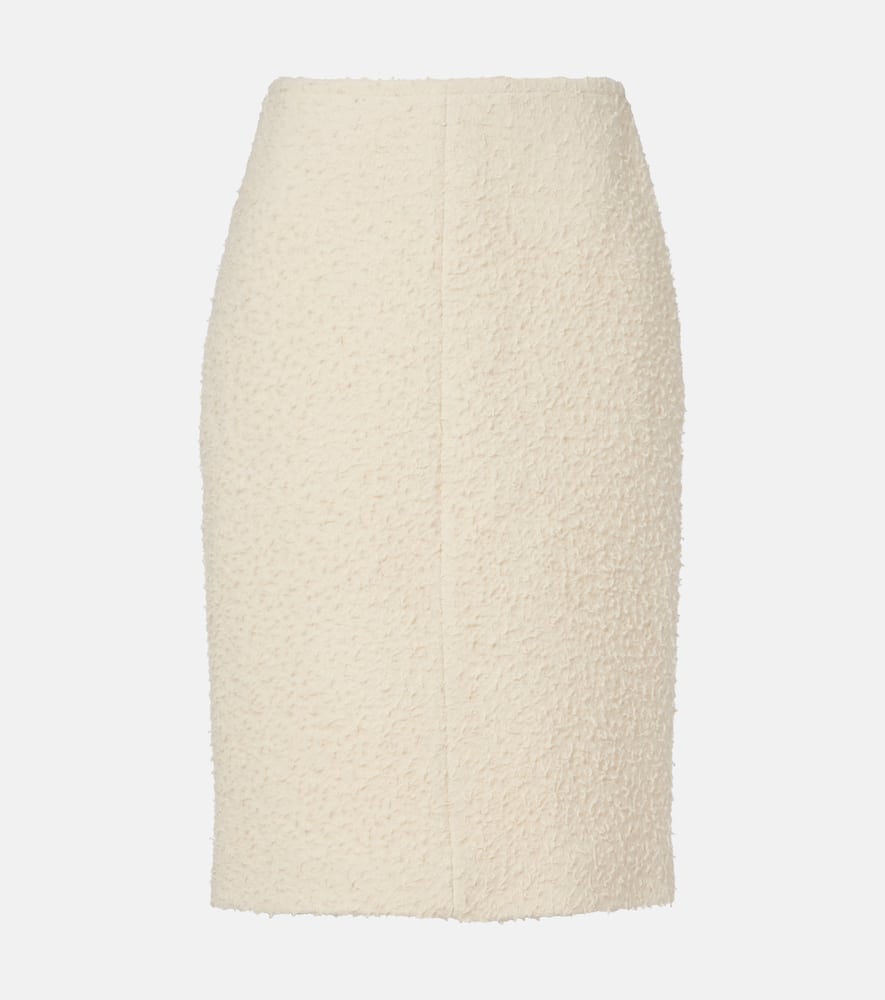 Malva wool midi skirt