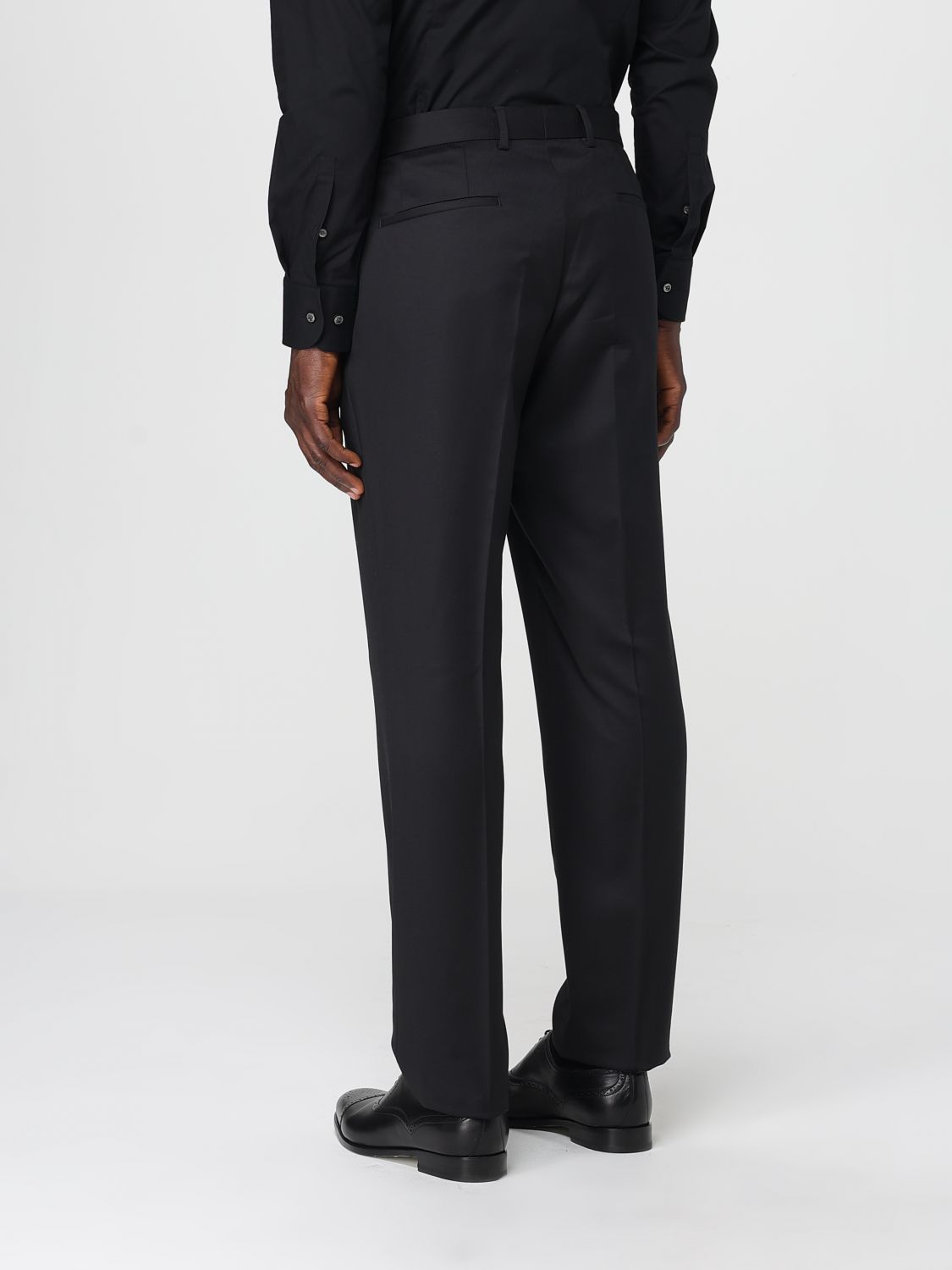 Pants BOSS Men color Black
