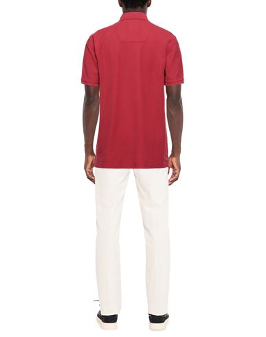 Man Polo shirt Red Size M Cotton
