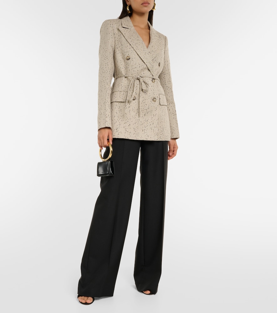 Hattson sequined tweed blazer