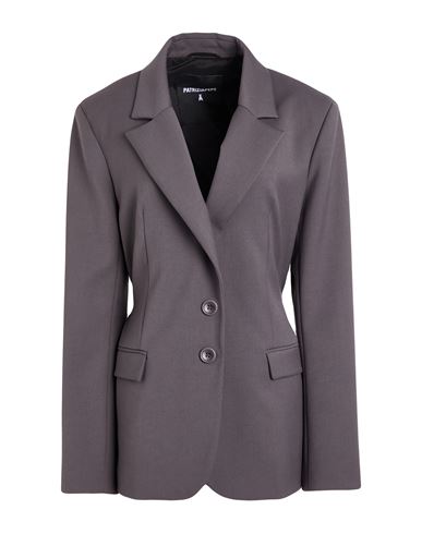 Woman Blazer Grey Size 10 Polyester, Viscose, Elastane