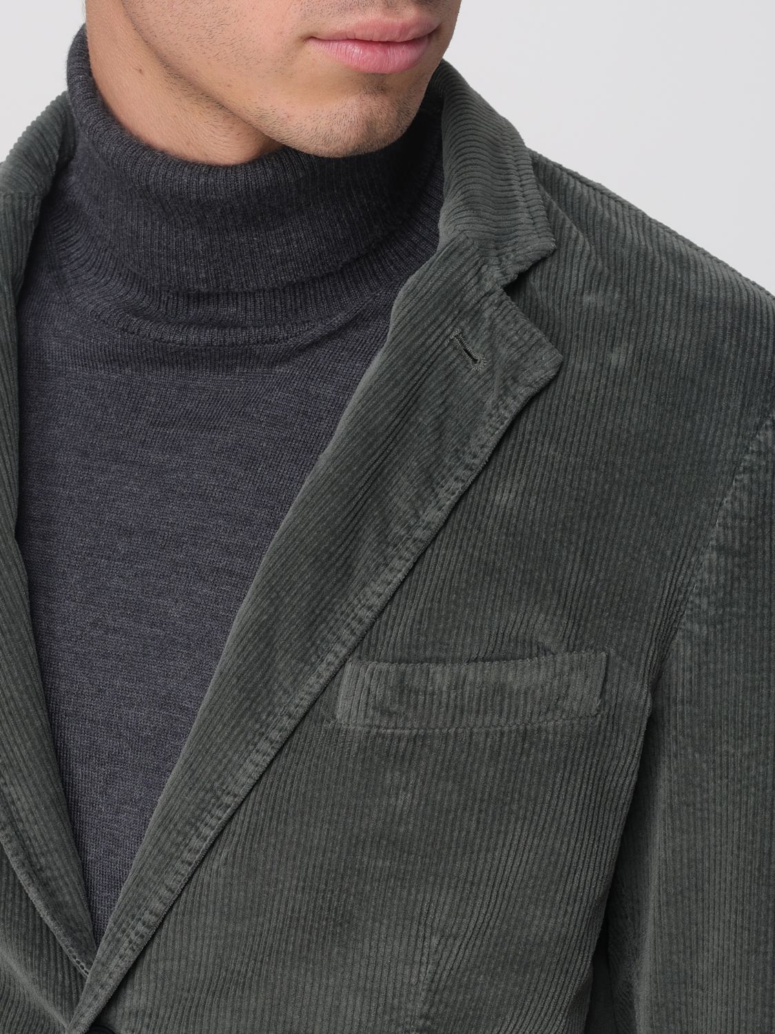 Jacket Men color Grey
