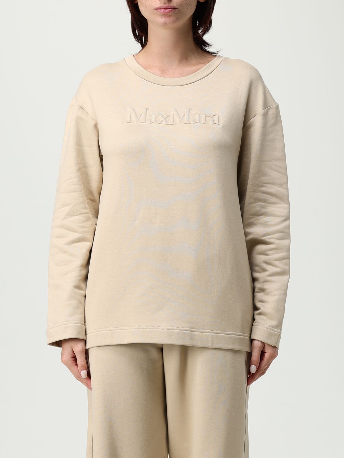 Sweatshirt Woman color White