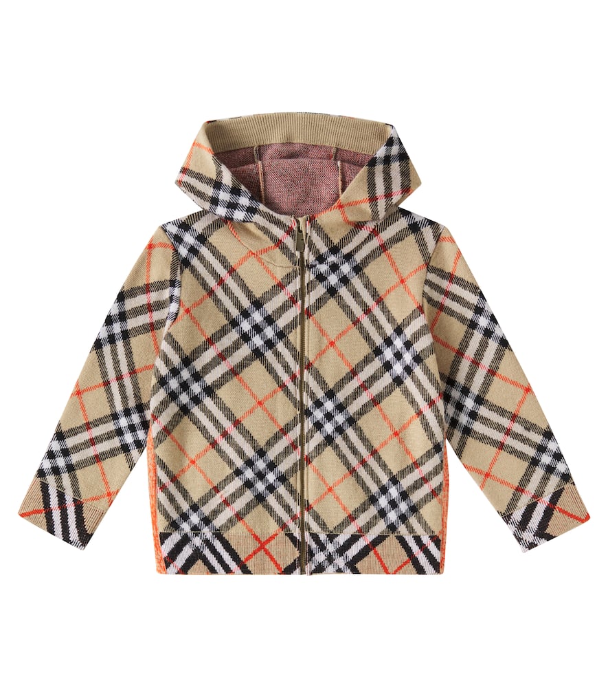 Burberry Check wool jacket