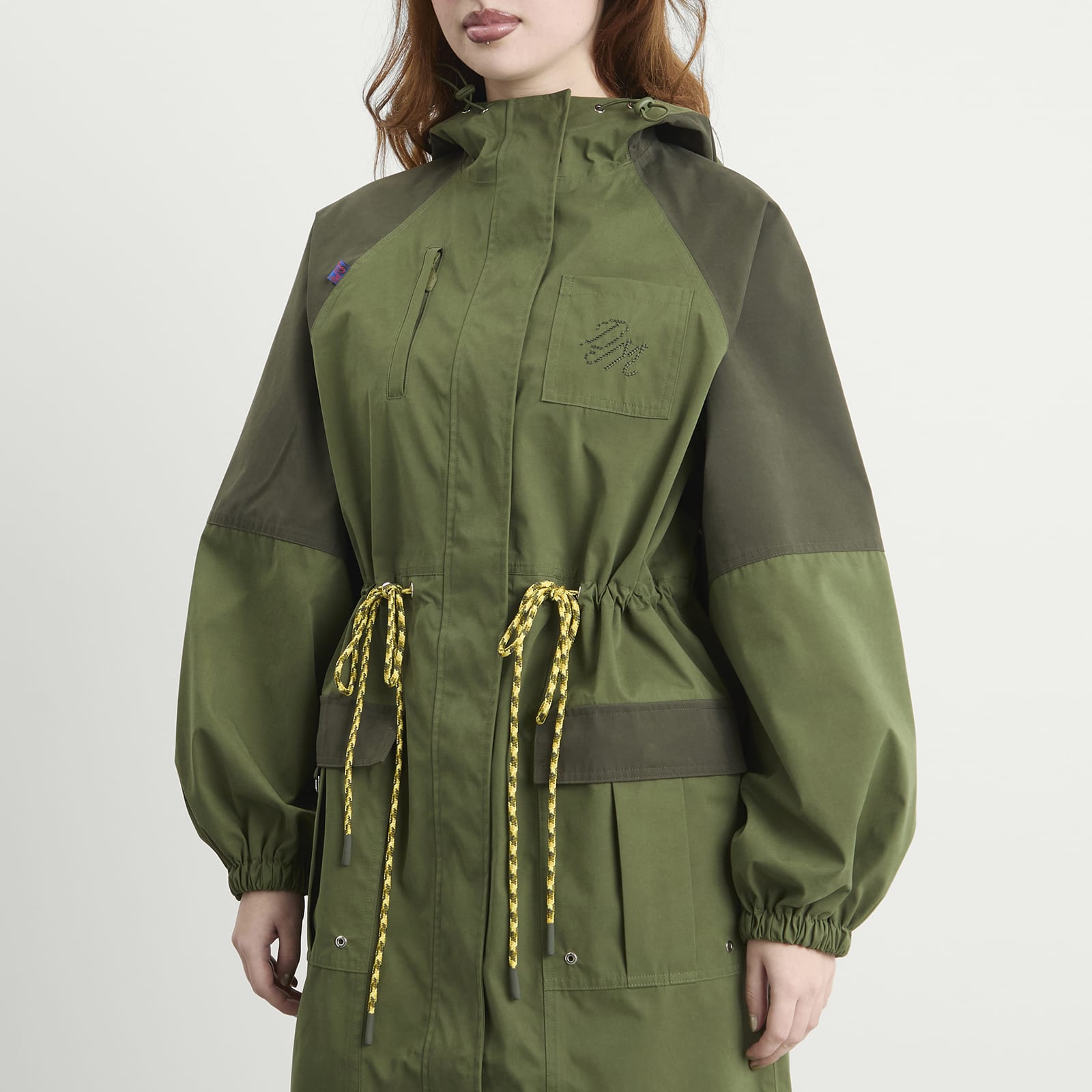 Women's Logan Raincoat in Forrest