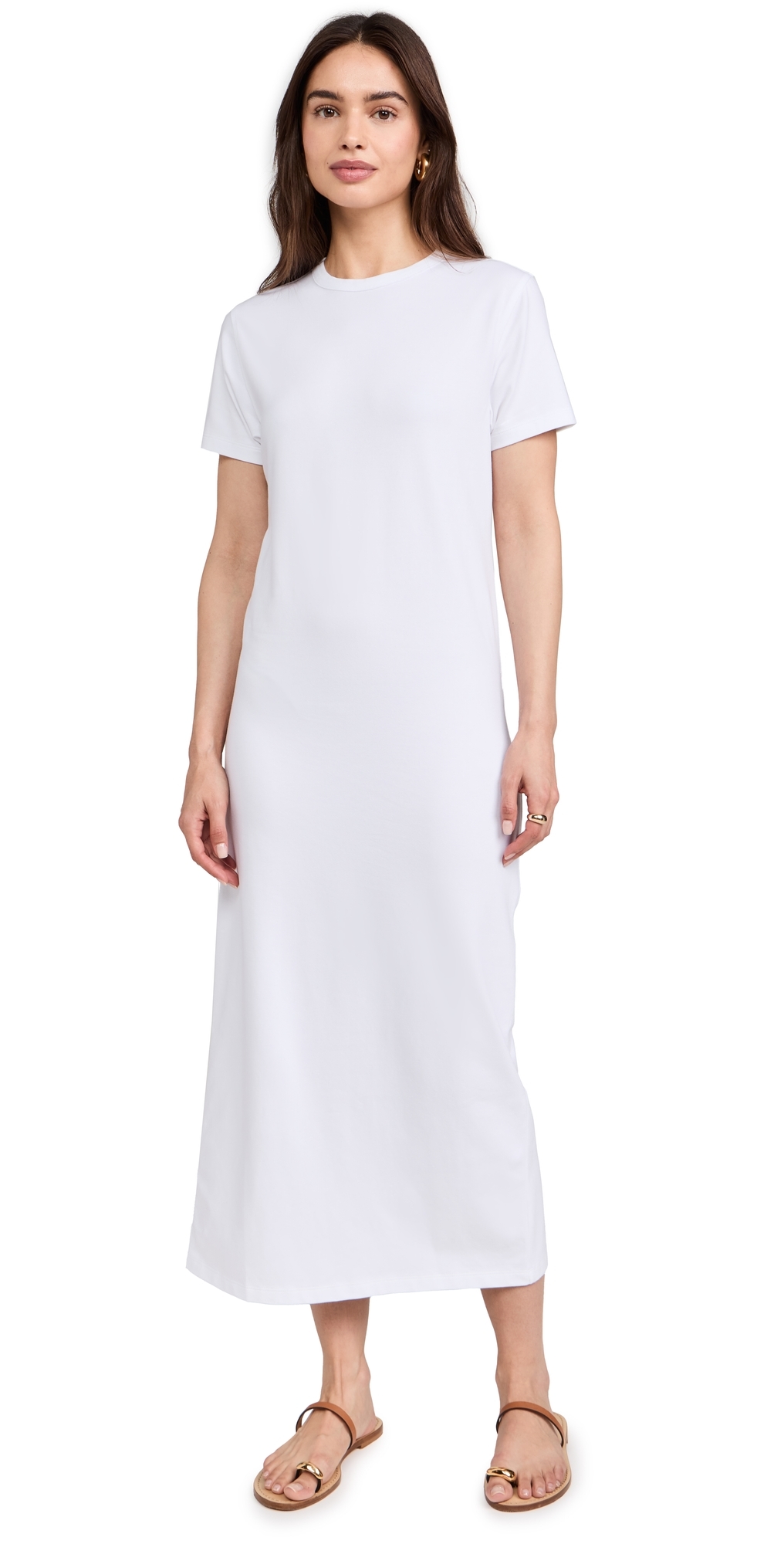 The Perfect Tee Dress White