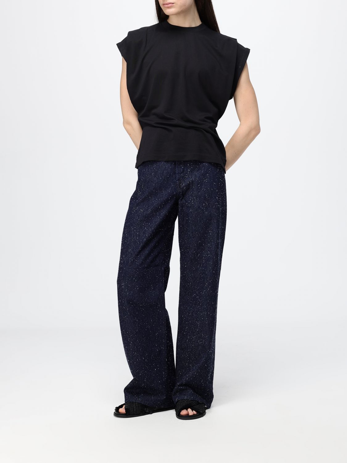 T-Shirt Woman color Black