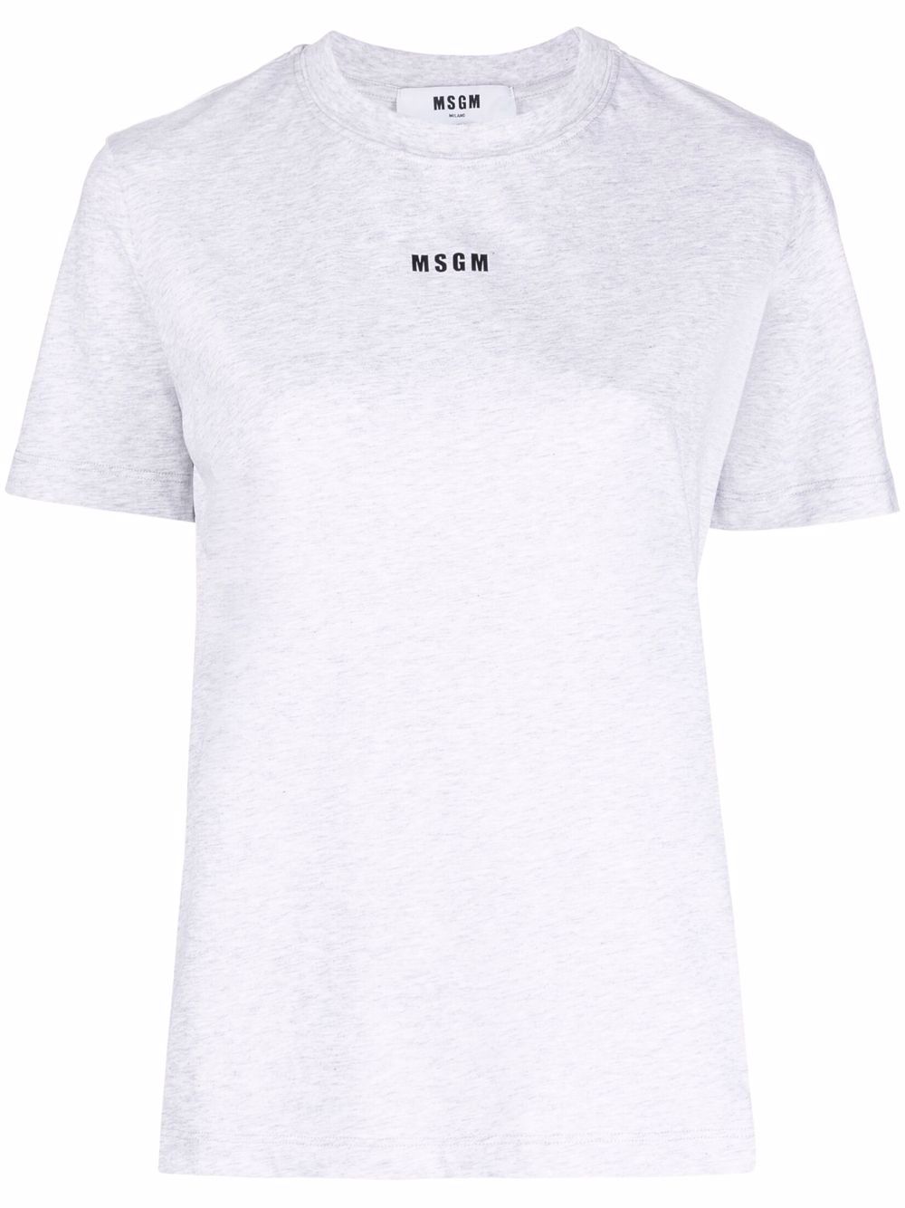 Logo-print cotton T-shirt - Grey