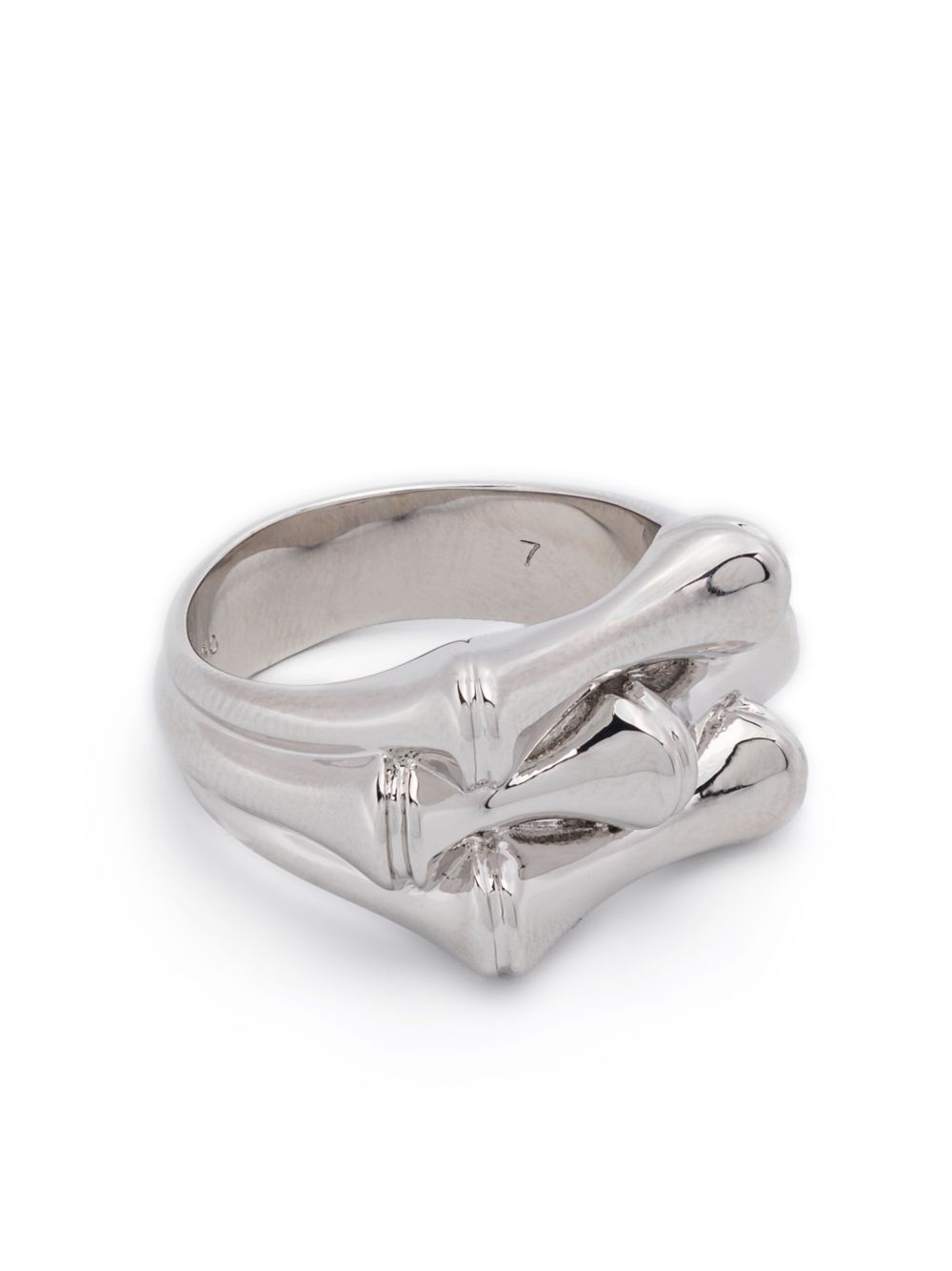 BAMBU SIGNET RING - Silver
