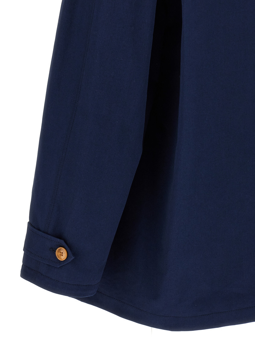Marni - Cotton Gabardine Parka Casual Jackets And Parka Blue