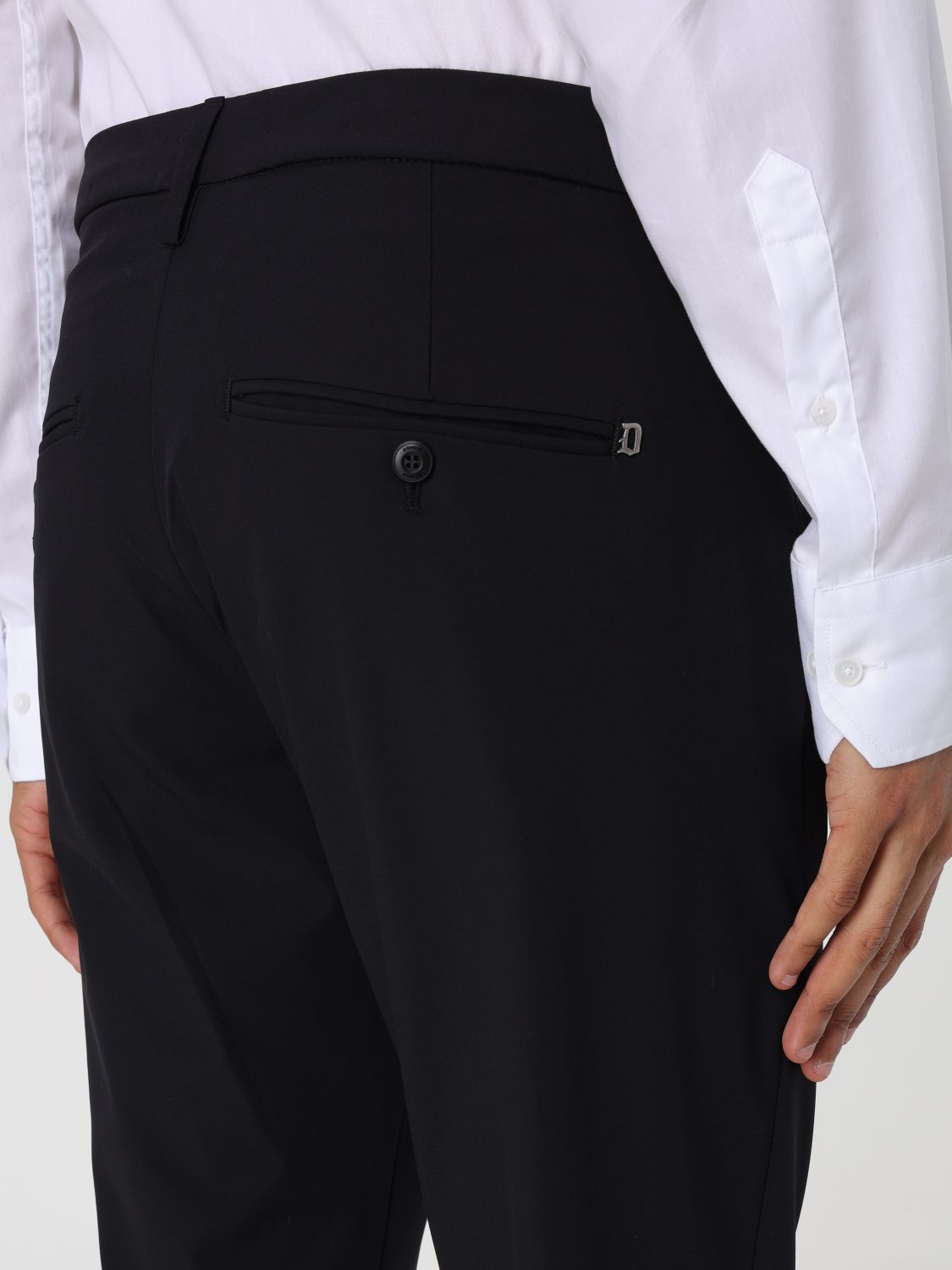 Pants Men color Black