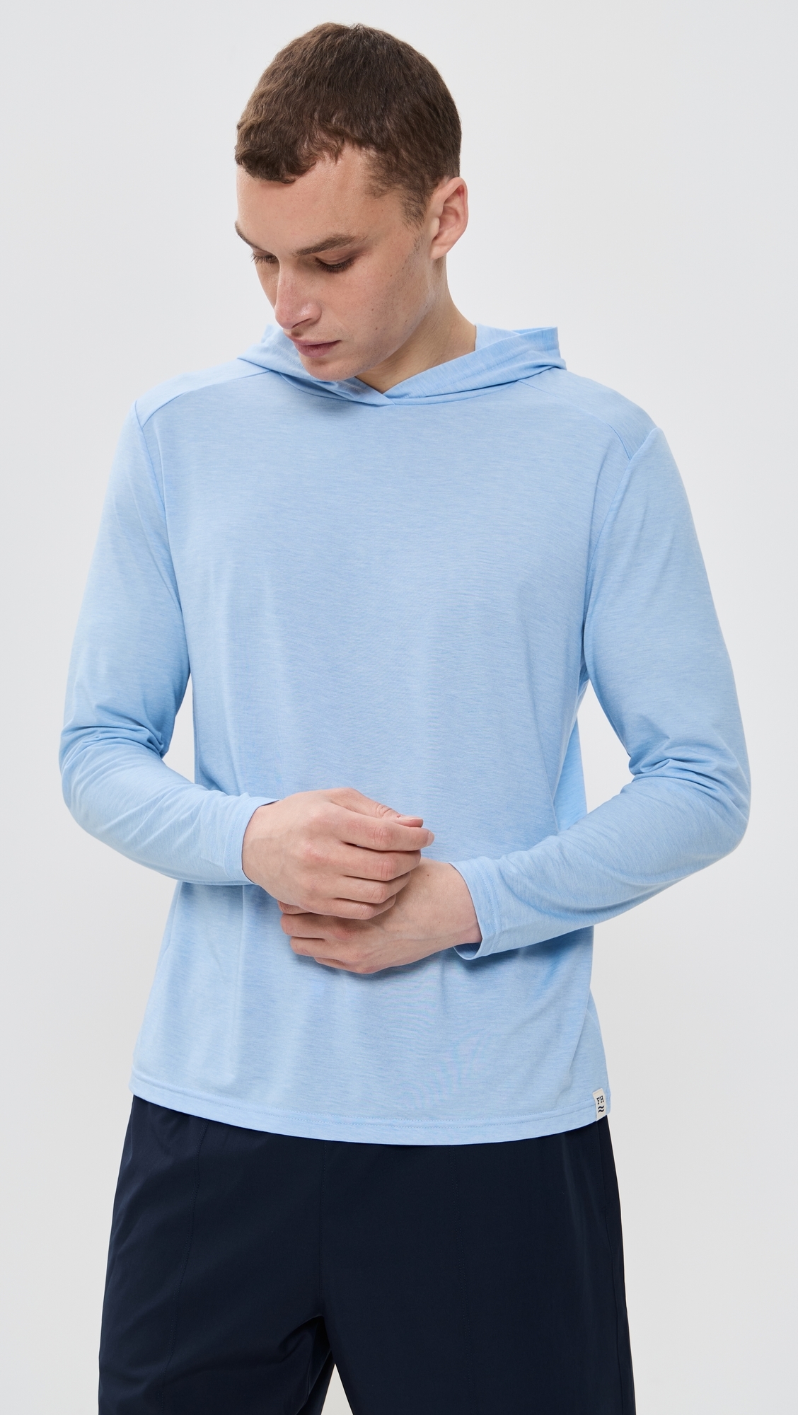 Fair Harbor The Seabreeze Hoodie Blue Glow