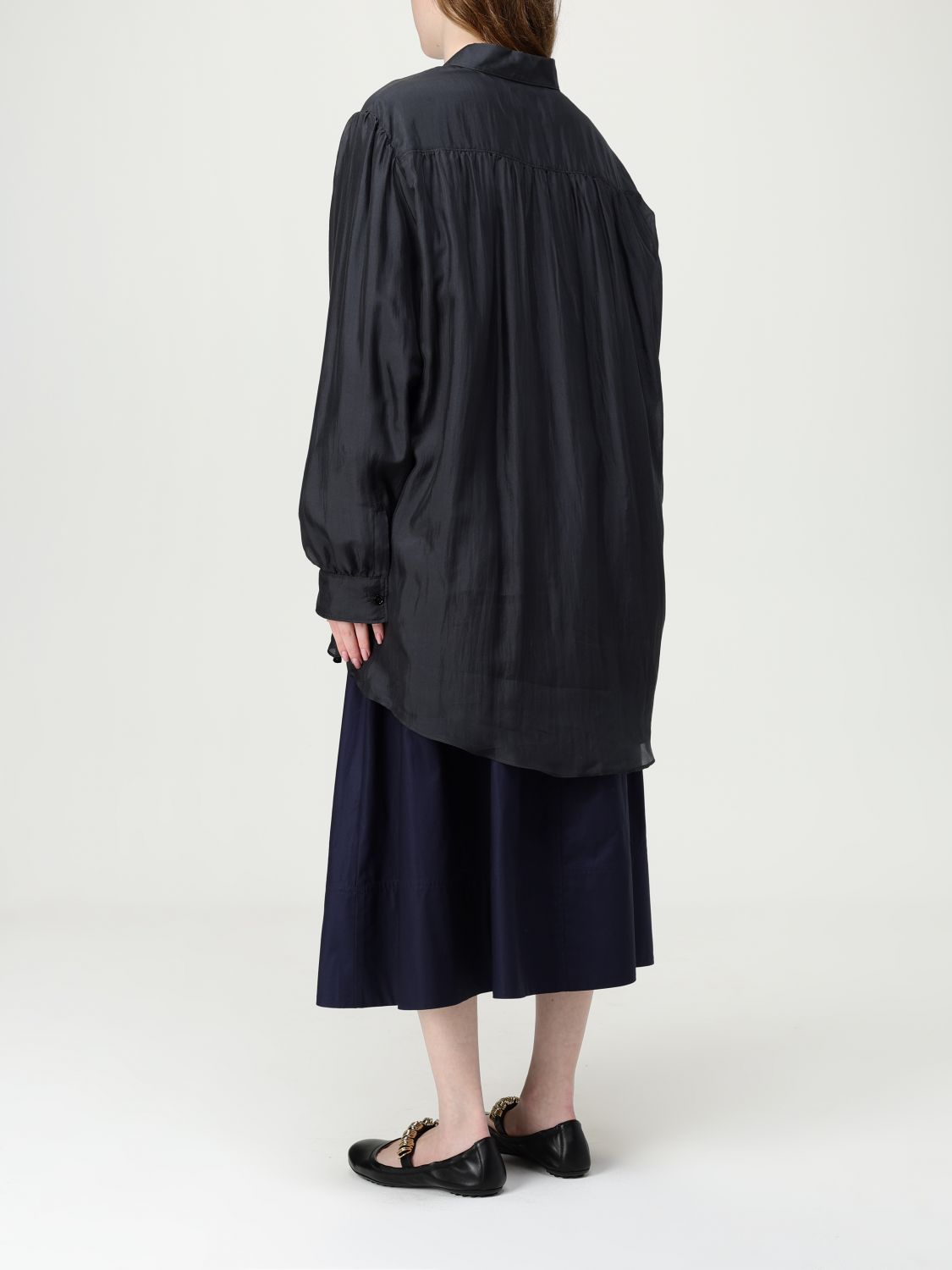 LEMAIRE chiffon shirt - Neutrals