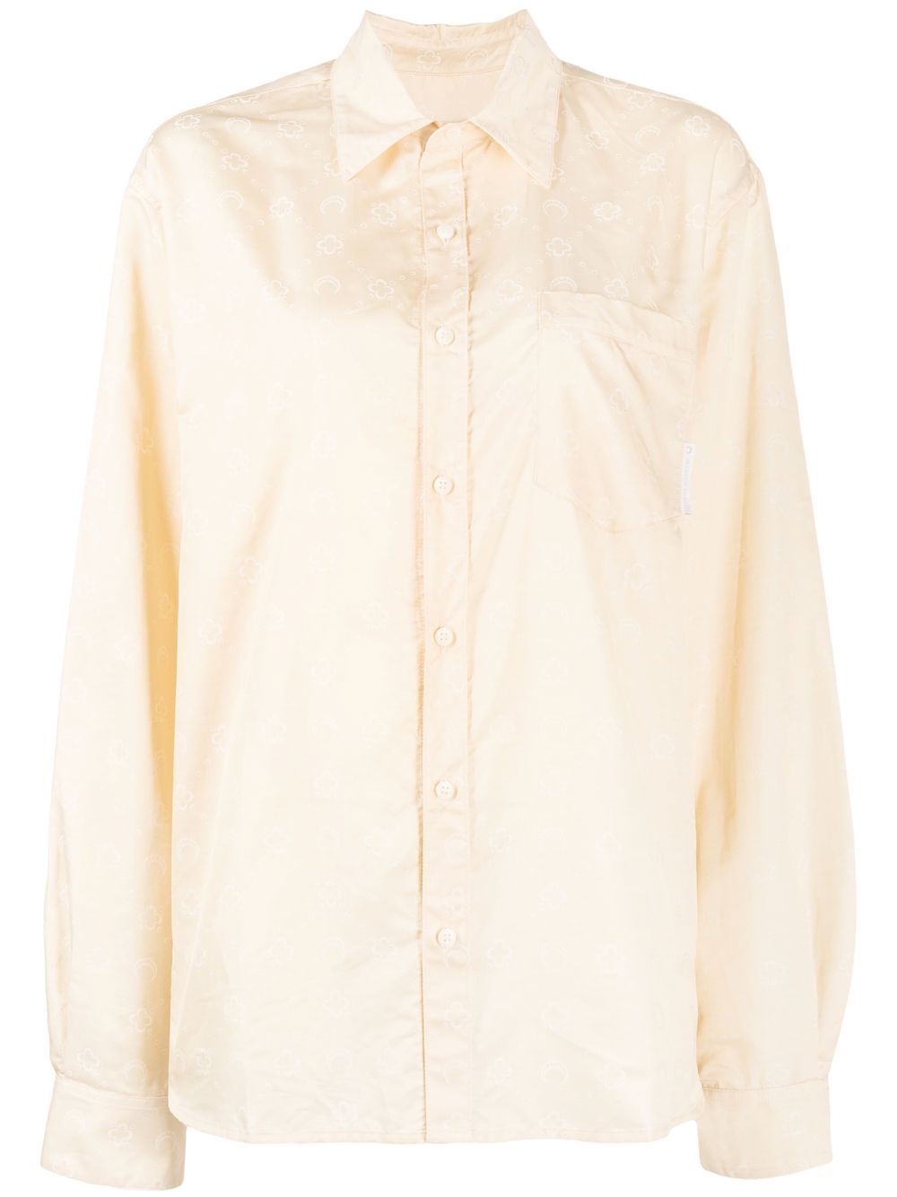 All-over logo-print shirt