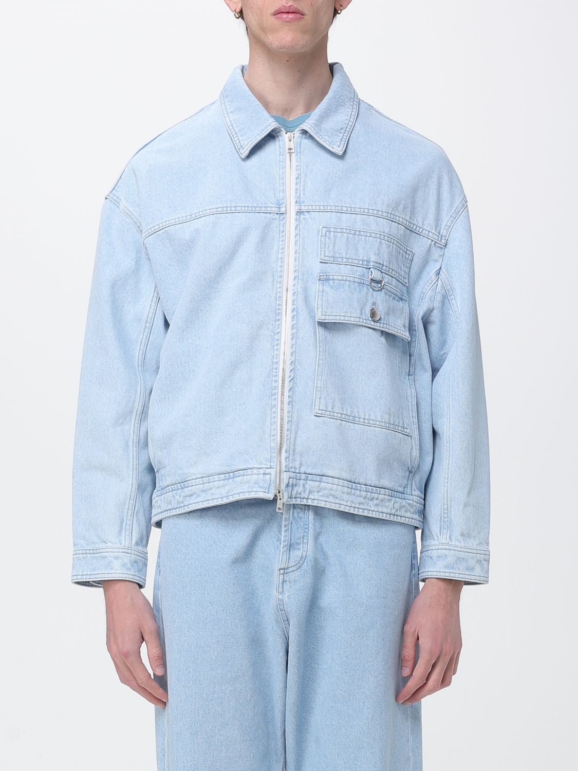 Jacket MAISON KITSUNÉ Men color Indigo
