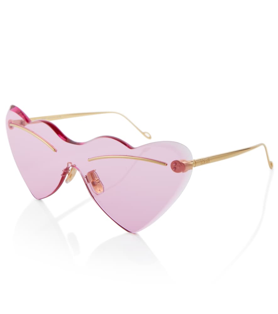 Heart-shaped sunglasses