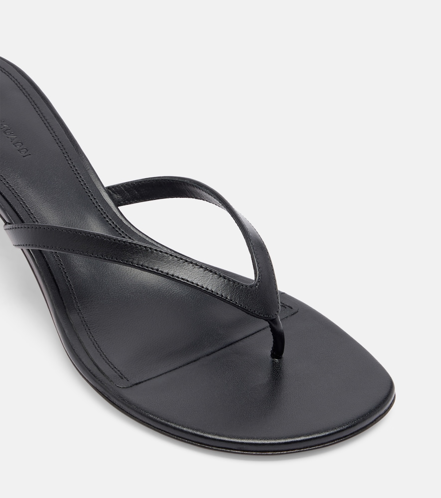Juliette leather thong sandals