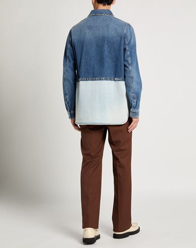 Man Denim shirt Blue