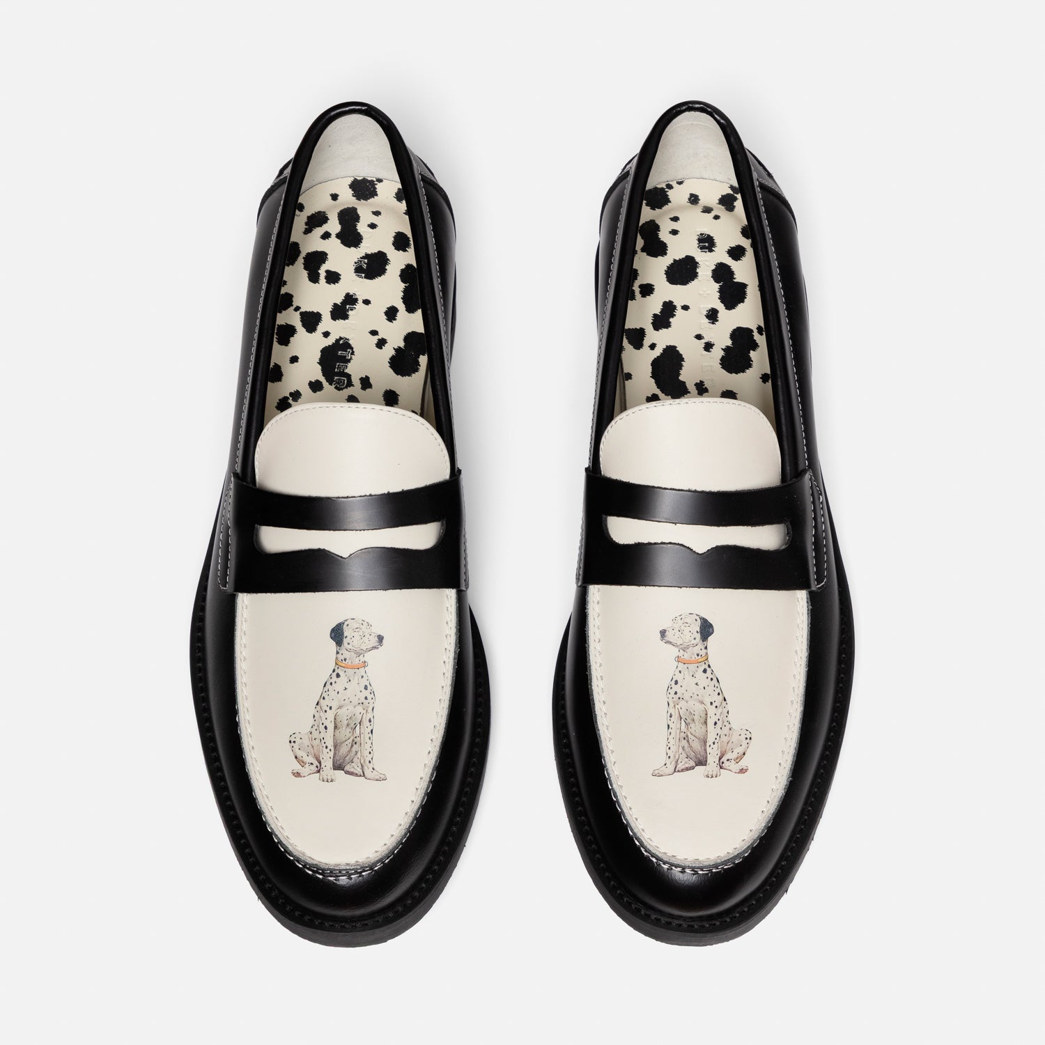 Men's Wilde Dalmatian Penny Loafer