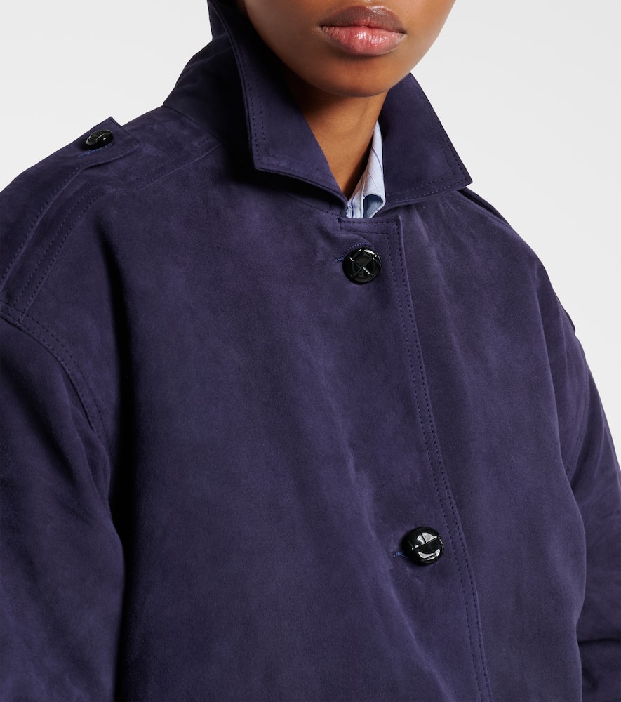 Blazé Milano Viva Charlie suede bomber jacket