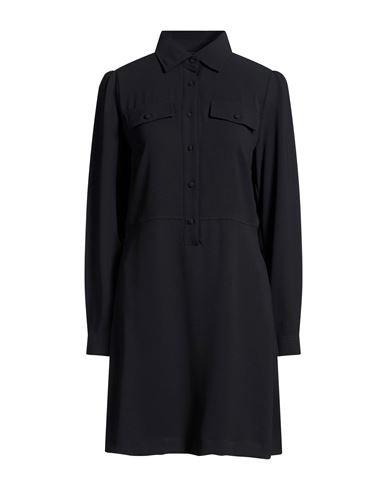 Woman Mini dress Black Size S Polyester, Elastane