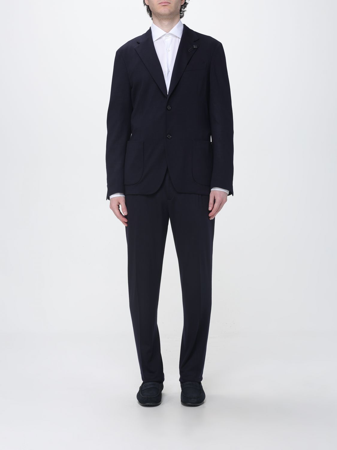 Blazer Men color Blue