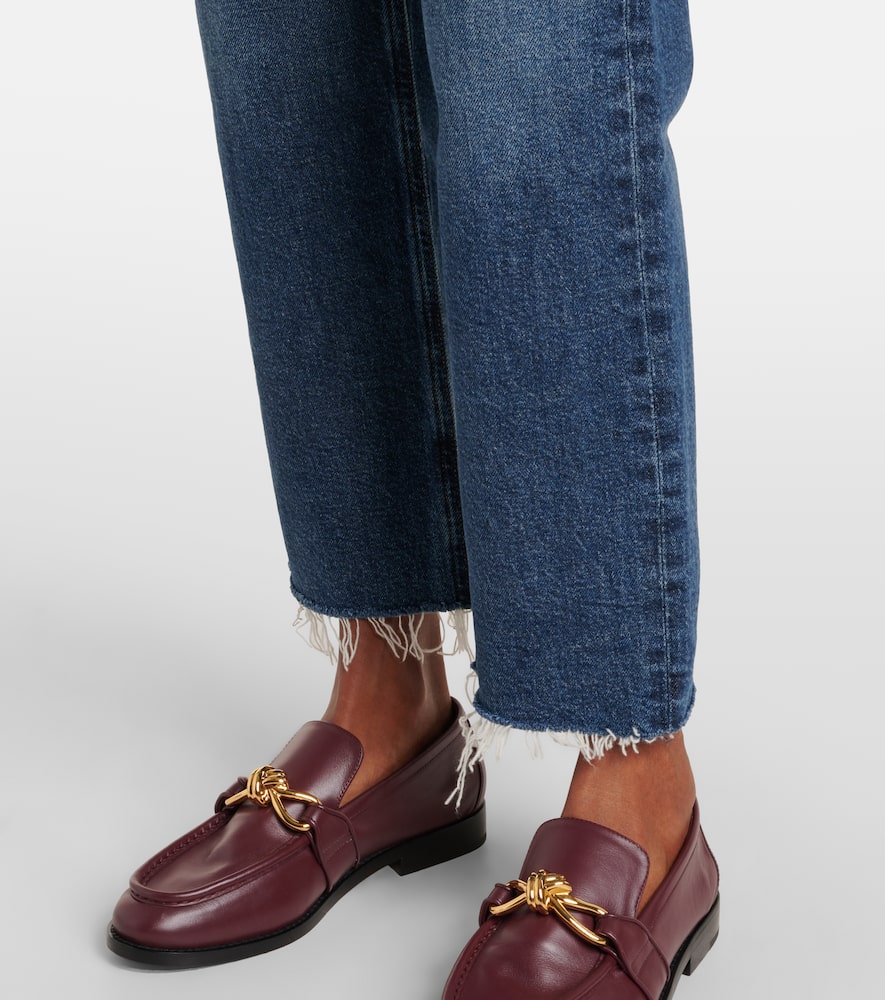 Valen mid-rise straight jeans