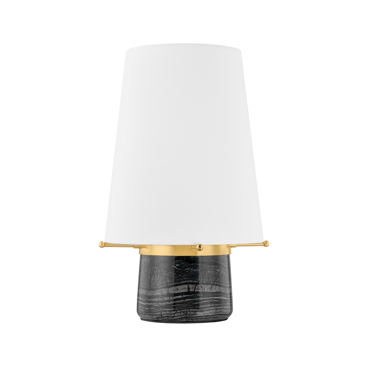 Aged Brass LED Table Lamp from the Central valley Collection
