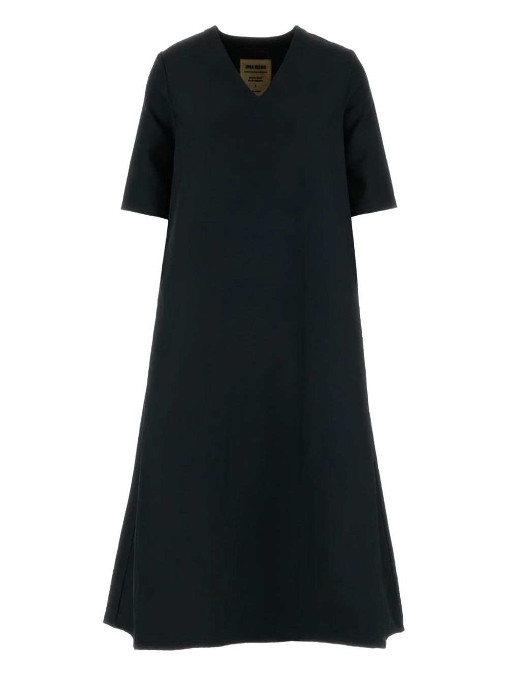 Uma Wang flared midi dress - Black