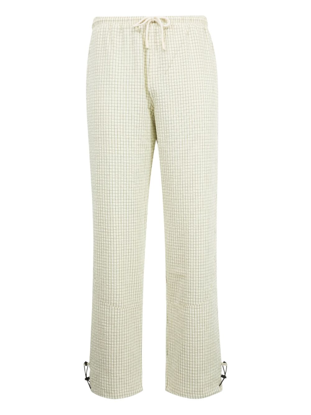 Shifty checked track pants - Neutrals