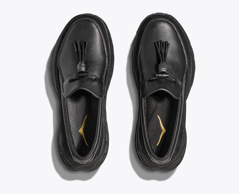 HOKA Speed Loafer Shoes in Black/Black