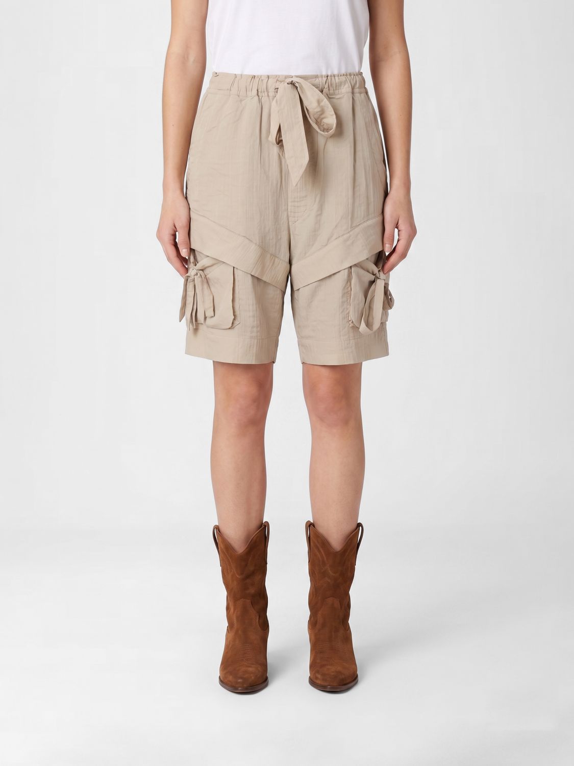 Skirt Woman color Beige