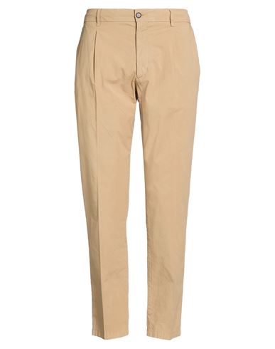 Man Pants Sand Size 33 Cotton, Elastane