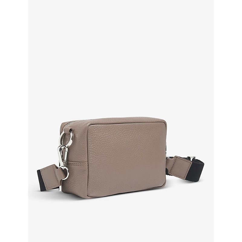 Womens Grey Bibi Leather Cross-body bag 