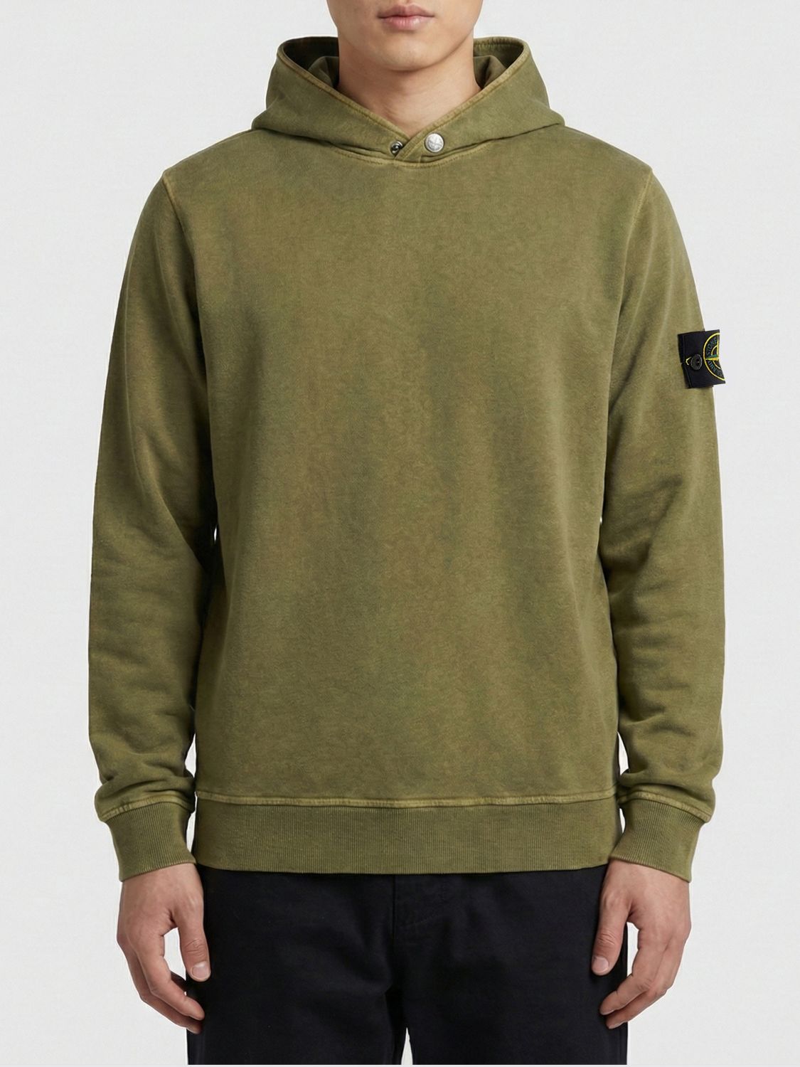 Sweatshirt Men color Green
