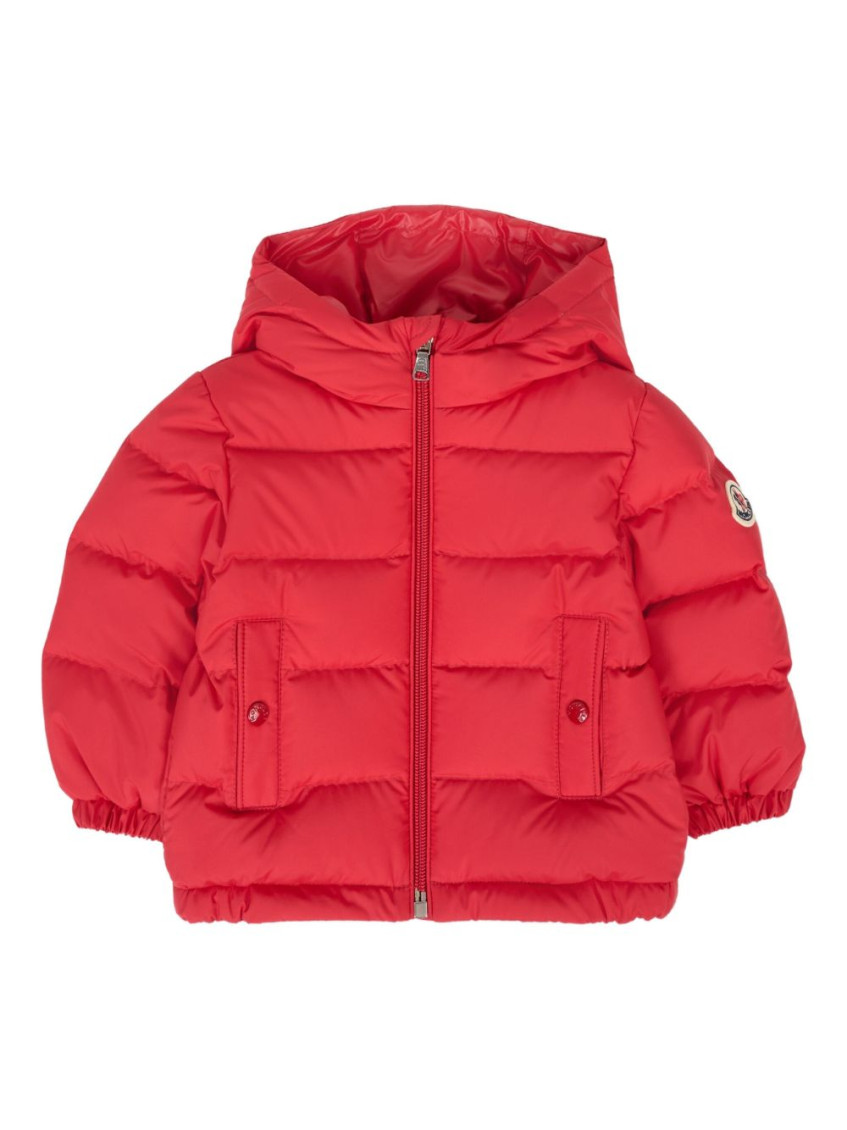 Baby Boy Red Quilted Jacket