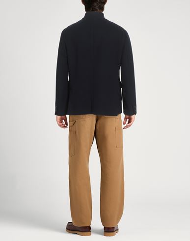 Man Jacket Midnight blue Size 44 Wool