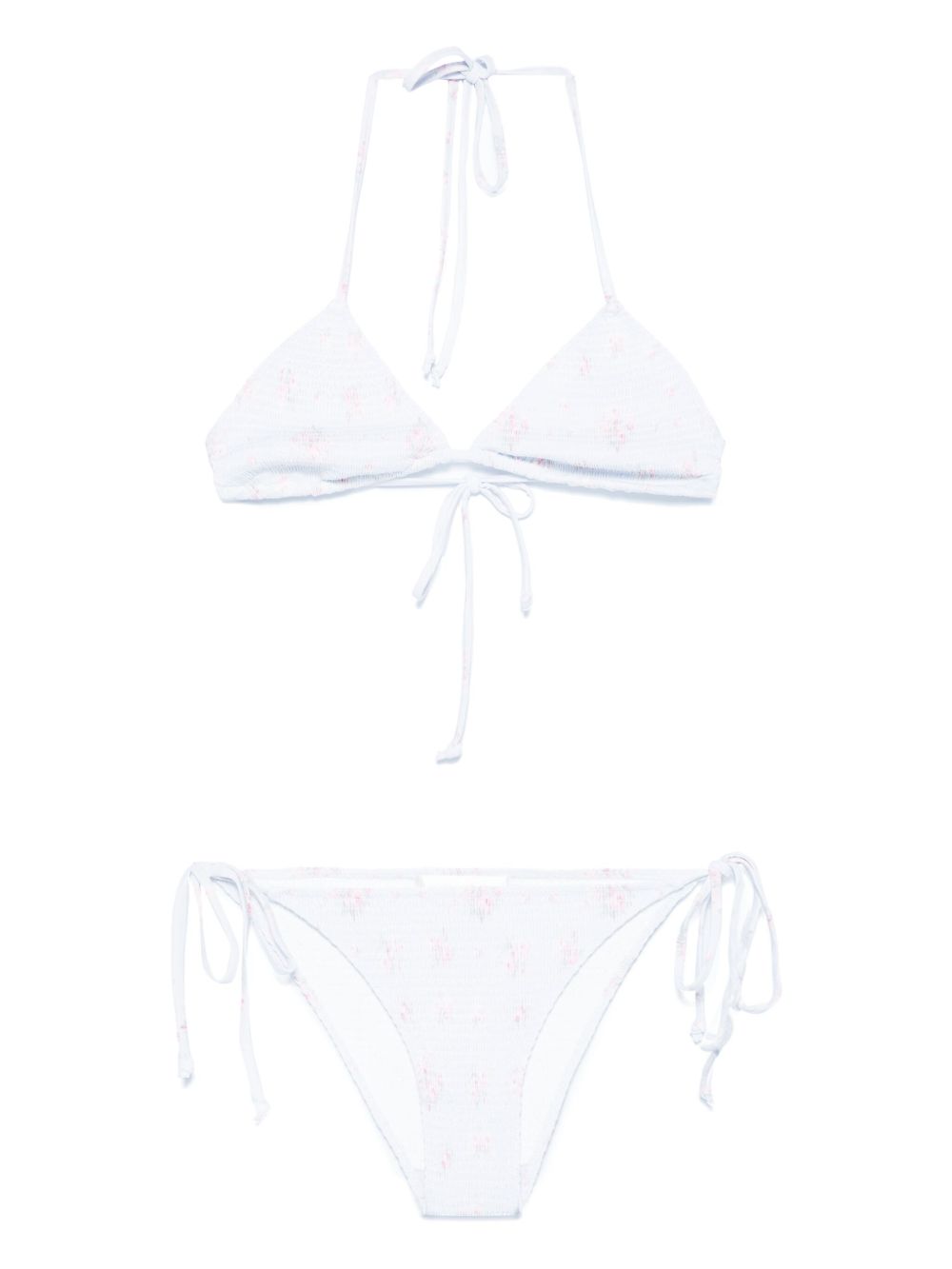LoveShackFancy Saoirse bikini - Blue