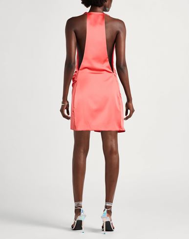 Woman Mini dress Salmon pink Size 4 Polyester