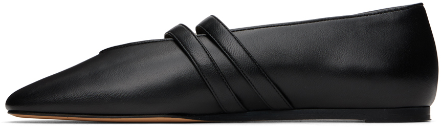 Le Monde Beryl Black Claudia Ballerina Flats