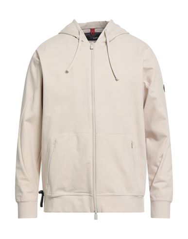 Man Sweatshirt Beige Size 40 Cotton, Polyamide, Elastane