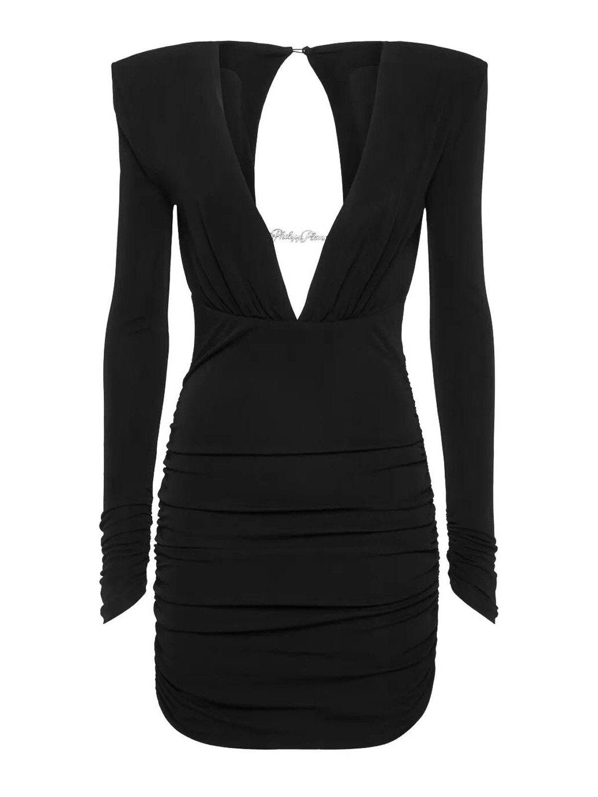 Long-Sleeved Mini Dress