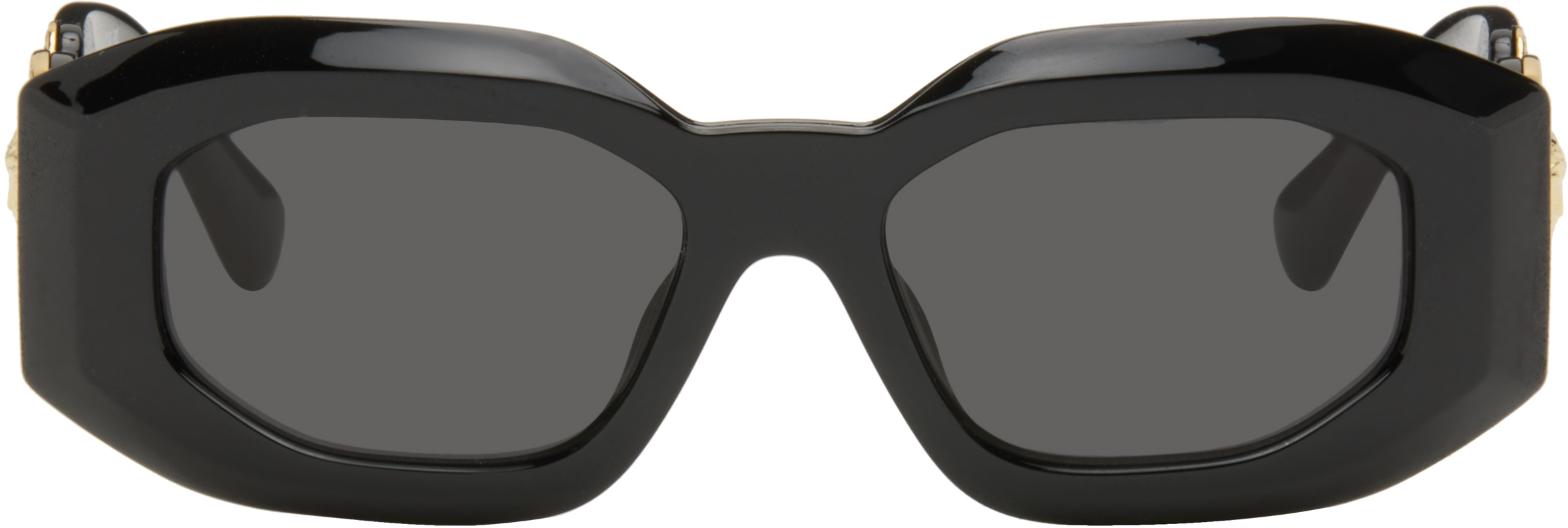 Black Maxi Medusa Biggie Sunglasses